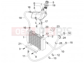 gilera 2006 Runner 50 SP Race Cooling system