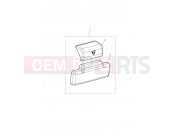 Triumph 2020 Tiger 1200 Desert Top Box, Back Rest Kit