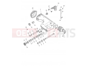Triumph 2020 Tiger 1200 Desert Rear Swingarm
