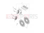 Triumph 2020 Tiger 1200 Desert Front Brake Caliper & Discs