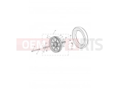 Triumph 2020 Tiger 1200 Desert Front Wheel