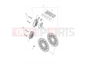 TRIUMPH Tiger 1200 Alpine Front Brake Caliper & Discs