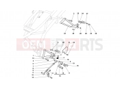 DUCATI Supersport 900 SS L.H. FOOT RESTS