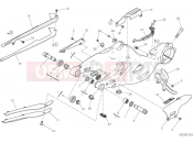DUCATI Diavel V4 Rear swingarm