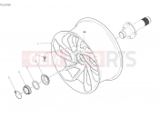 DUCATI Diavel V4 Rear wheel