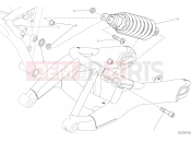 DUCATI 2016 Scrambler Sixty2 REAR SUSPENSION