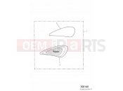 Triumph 1995 THUNDERBIRD Tank Knee Pad Kit