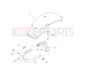 MOTOGUZZI V9 Bobber 850 Rear mudguard
