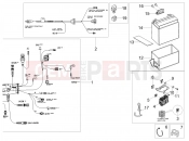 MOTOGUZZI V9 Bobber 850 SE (APAC) Rear electrical system