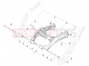 PIAGGIO Piaggio 1 Moped Swinging arm