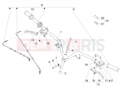 Handlebars - Master cil. - Piaggio Zip 50 4T 2023