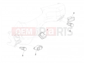 Selectors - Switches - Buttons - Piaggio Zip 50 4T 2023