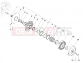PIAGGIO MP3 530 HPE RST Exclusive Driven pulley