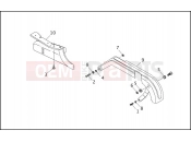 HARLEY-DAVIDSON LOW RIDER CUSTOM  - FXLR REAR BELT GUARD