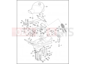 Harley-Davidson 1991 SIDECAR FLHTC SIDECAR  - SIDECAR FOR FLHTC SEAT