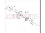 Harley-Davidson 1991 SIDECAR FLTC/FLHTC SIDECAR  - SIDECAR FOR FLTC/FLHTC REAR WHEEL - FXRP