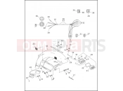 Harley-Davidson 1991 SIDECAR FLTC/FLHTC SIDECAR  - SIDECAR FOR FLTC/FLHTC SIDECAR FENDER - TLE & RLE