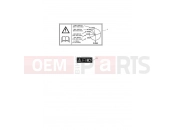 Triumph 2022 Scrambler 1200 XE Warning Labels