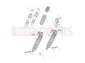 Triumph 2022 Scrambler 1200 XE Rear Suspension Unit