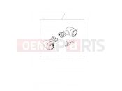 TRIUMPH Scrambler 1200 XE LED Indicator Kit, D40 Short, 250 Lead