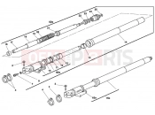 DUCATI 2001 Superbike 748 R Single-Seat FRONT FORK » FRONT SUSPENSION