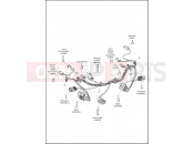 Harley-Davidson 2022 CVO/CUSTOM CVO ROAD GLIDE  - FLTRXSE WIRING HARNESS, FRONT FAIRING