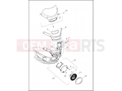 Harley-Davidson 2022 SOFTAIL SOFTAIL SPORT GLIDE  - FLSB FAIRING, OUTER - FXLRST, FXRST