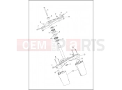 Harley-Davidson 2022 SOFTAIL SOFTAIL LOW RIDER S  - FXLRS FORK BRACKETS, FRONT - FLFBS