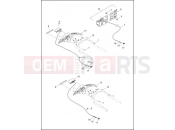 Harley-Davidson 2021 SOFTAIL SOFTAIL FAT BOB 114  - FXFBS LICENSE PLATE BRACKETS - FXBRS
