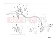 DUCATI 2001 Monster 750 FRONT BRAKE SYSTEM USA » BRAKING SYSTEM