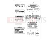 Harley-Davidson 2021 SOFTAIL SOFTAIL HERITAGE CLASSIC 114  - FLHCS LABELS