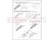 Harley-Davidson 2021 TOURING TOURING ELECTRA GLIDE STANDARD  - FLHT LICENSE PLATE BRACKETS