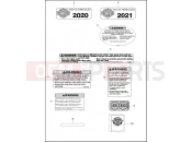 Harley-Davidson 2021 TOURING TOURING ROAD GLIDE  - FLTRX LABELS