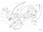 DUCATI 2001 Supersport 750 S SEAT » TANK/SEAT