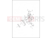 BRAKE CALIPER, REAR - Harley-Davidson CVO ULTRA LIMITED - FLHTKSE 2021