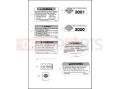 LABELS - Harley-Davidson CVO ULTRA LIMITED - FLHTKSE 2021