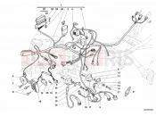 DUCATI 2001 Supersport 750 S WIRING HARNESS » WIRING HARNESS