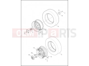 Harley-Davidson 2020 TRIKE TRIKE FREEWHEELER  - FLRT WHEELS, REAR