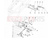 DUCATI 2001 Supersport 750 SS FOOTRESTS, LEFT » UNCLASSIFIED