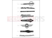 Harley-Davidson 2019 SOFTAIL SOFTAIL FAT BOY  - FLFB FUEL TANK TRIM
