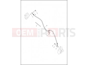 Harley-Davidson 2019 SOFTAIL SOFTAIL DELUXE  - FLDE BRAKE LINES, FRONT, NON-ABS - FLSL, FXBB, FXLR