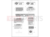 Harley-Davidson 2019 TOURING TOURING ELECTRA GLIDE STANDARD  - FLHT LABELS