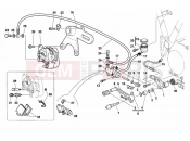DUCATI 2001 Supersport 900 SS REAR BRAKE SYSTEM » BRAKING SYSTEM