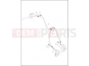 Harley-Davidson 2018 SOFTAIL SOFTAIL BREAKOUT 114  - FXBRS BRAKE LINES, FRONT, NON-ABS - FXFB, FXFBS