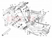 DUCATI 2001 Superbike 996 REAR SHOCK ABSORBER » SWING ARM