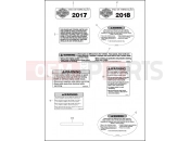 Harley-Davidson 2018 TOURING TOURING ROAD GLIDE  - FLTRX LABELS