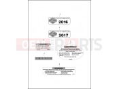 Harley-Davidson 2017 SPORTSTER SUPERLOW  - XL883L LABELS
