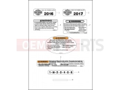HARLEY-DAVIDSON DYNA STREET BOB  - FXDB LABELS