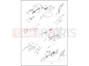 Harley-Davidson 2016 DYNA DYNA STREET BOB  - FXDB LICENSE PLATE BRACKETS - FXDB, FXDBP, FXDBC, FXDF, FXDL AND FXDLS