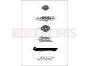 Harley-Davidson 2016 DYNA DYNA FAT BOB  - FXDF FUEL TANK TRIM